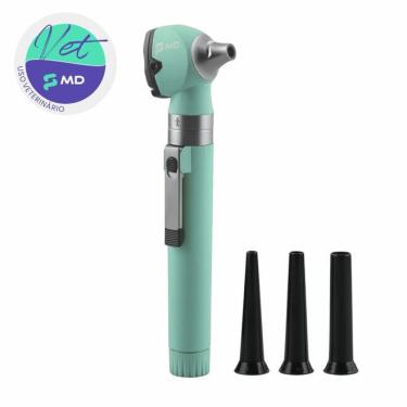 Imagem de Otoscópio Veterinário Omni 2,5V LED Menta Com Estojo md