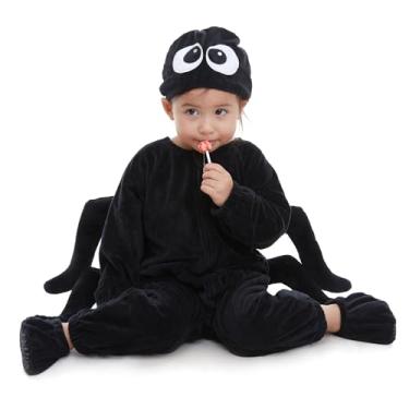 Imagem de HSCTEK Baby Spider Costume, Infant Insects Onesie Boys Girls, Babies Newborn Animals Halloween Cosplay Romper Clothes Toddler 9-12 Months