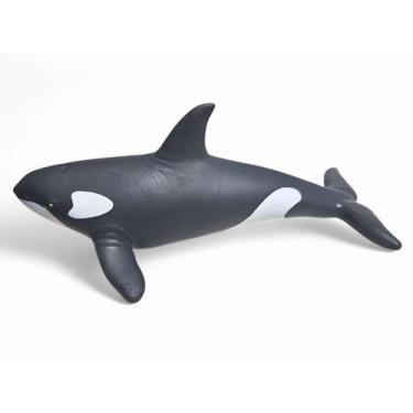 Imagem de Boneco em Vinil Animal Brinquedo Super Realista Baleia Orca - Cometa