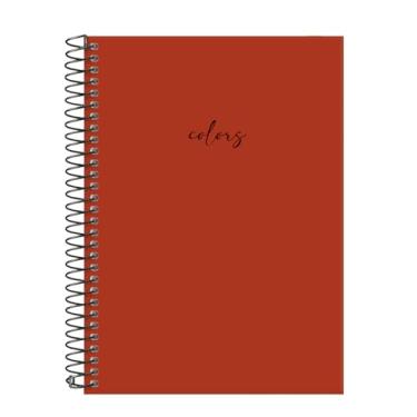 Imagem de Caderno Colegial Solid Colors Vermelho 15 Matérias