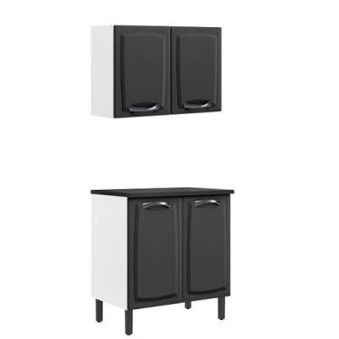 Imagem de Conjunto Armario para Cozinha New Premium Itatiaia Com Aereo e Balcão,