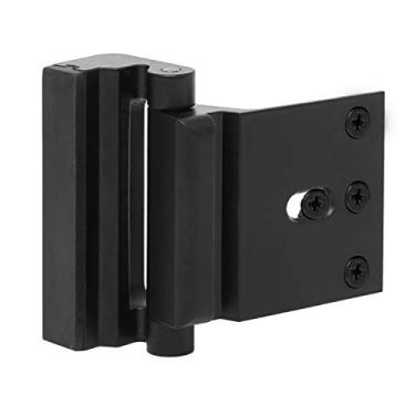 Imagem de Trava de reforço de porta de segurança infantil com 4 parafusos para porta giratória interna - adicione mais alta segurança à sua casa | Evita entrada não autorizada - parada de 7,6 cm, estrutura de