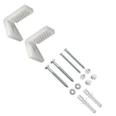 Imagem de Conjunto de Parafusos para Fixação Lateral de Bacias e Bidês Deca Cromado SP.121.01