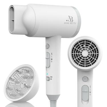 Imagem de Secador de cabelo ANNE BETTY Ionic 1800W com difusor (3 configurações)