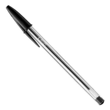 Imagem de Caneta Esferográfica Bic Cristal, Preta Ponta(1.0mm)
