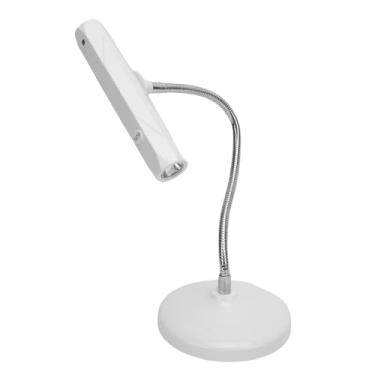 Imagem de Lâmpada Portátil de Unhas de GEL GOOSENECK, USB 9W LED GEL UNIL LUMPER, TIMER 60S, Secagem Rápida, 360 Graus Rotatáveis, para Salão de Unhas e Salão de Unhas (Luz violeta #14)