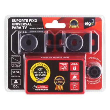 Imagem de Suporte de parede para tv universal fixo de 14 até 100 polegadas - Elg