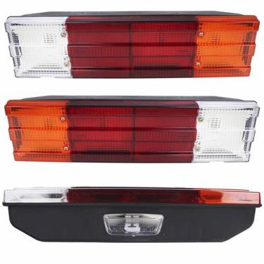 Imagem de PAR Lanterna Traseira Caminhão MB 1113 1418 1618 1620 2013 - Multiligh