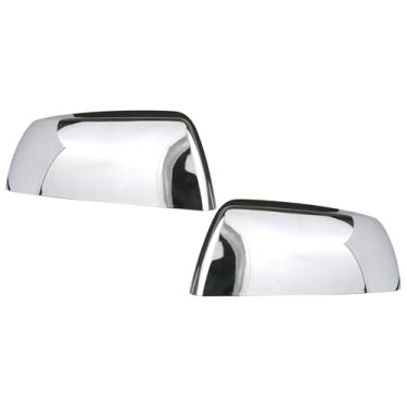 Imagem de Osompar Tampa do espelho retrovisor externo cromado frontal lado do motorista para Toyota Tundra 2007-2021 Toyota Sequoia