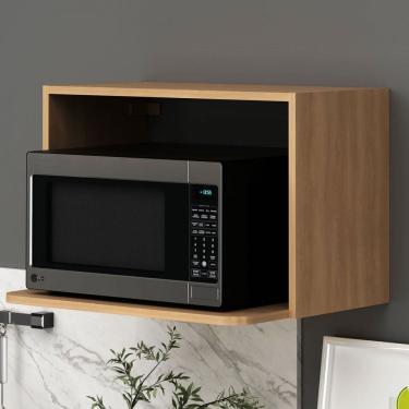 Imagem de Armário Aéreo Cozinha para Microondas Cz3103 Freijó - Tecno Mobili