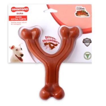 Imagem de Brinquedo Mordedor de cachorro super resistente Odontopet Dura Wishbon