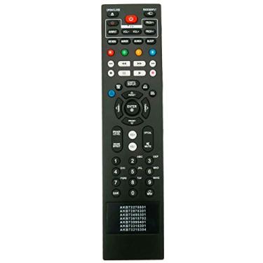 Imagem de Novo AKB73275501 AKB72975301 AKB73615702 AKB73315301 AKB73495301 AKB73095401 AKB73215304 7 em 1 controle remoto de substituição compatível com leitor de DVD Blu-ray Disc LG
