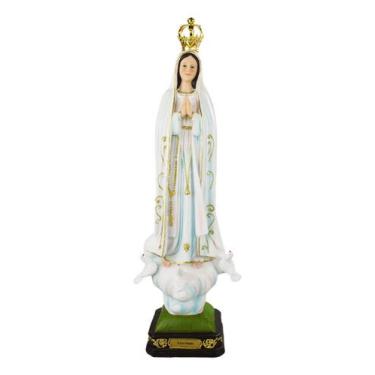 Imagem de Imagem Estátua Resina Nossa Senhora De Fátima Grande - 67cm - Vivere