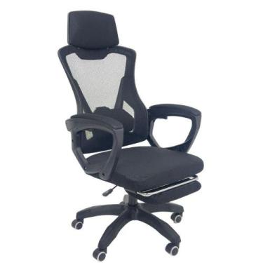 Imagem de Cadeira De Escritório Presidente Executiva Oficial Supreme Preto - Ofi