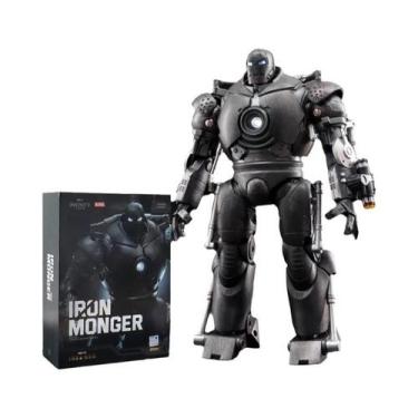 Imagem de Figura de ação ZD Iron Man coletar Homem de Ferro MK85 2.0 LED MK3 MK4