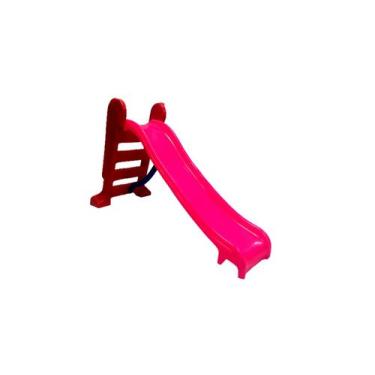 Imagem de Escorrega médio 3 degraus playground infantil 12 cores lindas para men
