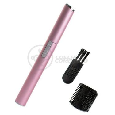 Imagem de Mini Aparador Depilador Elétrico Remover Pelos Lmf-1102 Rosa