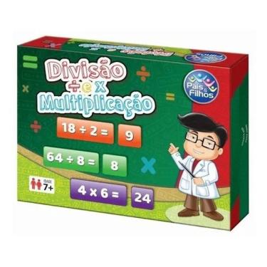 Imagem de Jogo Escolar Divisão E Multiplicação - Pais E Filhos