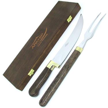 Imagem de Kit Churrasco Arkhip 10'' Cabo Arkwood Caixa