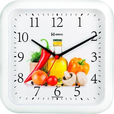 Imagem de Relógio De Parede Cozinha Decorativo Frutas 660001 Branco