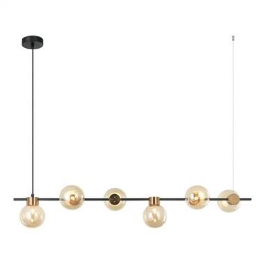 Imagem de Pendente Tutu Preto Ambar 6xg9 - Bella Iluminação