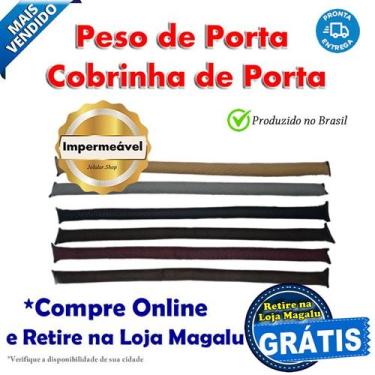 Imagem de Peso de Porta - Cobrinha de porta - cobra *** Impermeável *** - Napa -