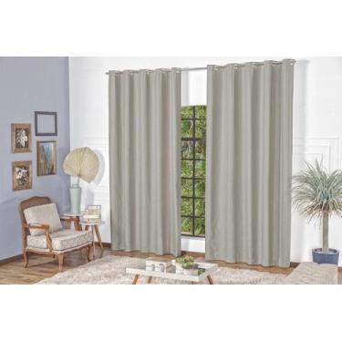 Imagem de Cortina Flamê - Casa Artuz, Cinza, 3m