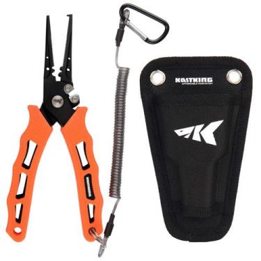 Imagem de Alicate de pesca KastKing Cutthroat 7" 420 em aço inoxidável