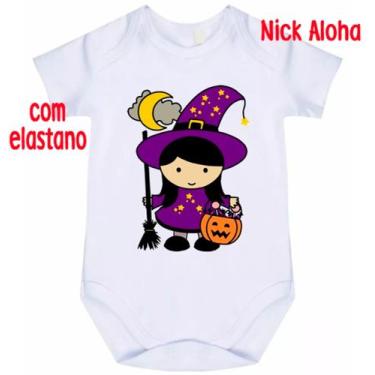 Imagem de body bebê bruxinha cód 1742 - nick aloha, Branco, G