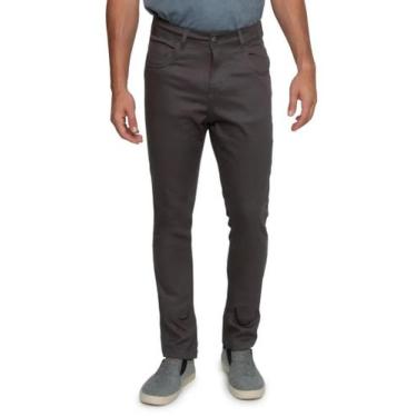 Imagem de Calça masculina slim sarja azul escuro - Disarja