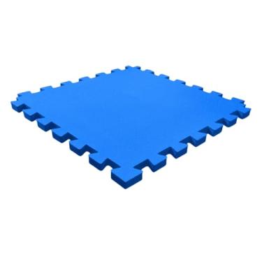 Imagem de Tatame Tapete EVA Loja da Maria 100x100x3cm 30mm Azul Royal