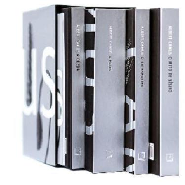 Imagem de kit 4 livros ALBET CAMUS A PESTE + O ESTRANGEIRO + A QUEDA + O MITO DO