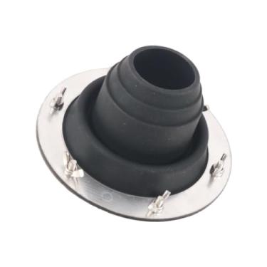 Imagem de predolo Fogão de silicone para barraca de fogão, ventilação para chaminé com base de aço para acessórios de acampamento ao ar livre