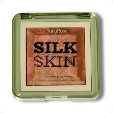 Imagem de Blush Baked Mosaico Ruby Rose Marble Bloom Silk Skin Pure Honey Hb-F10