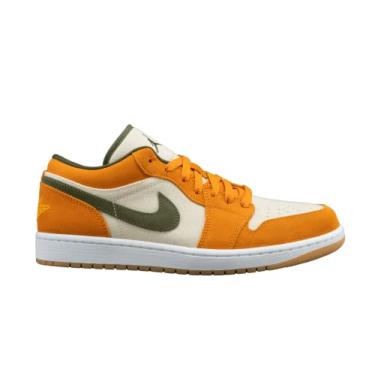 Imagem de Jordan Mens Air Jordan 1 Low SE DH6931 102 Orange/Olive - Size 11.5