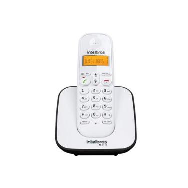Imagem de Telefone Sem Fio Intelbras TS3110 Preto E Branco - INTELBRAS - COMUNIC