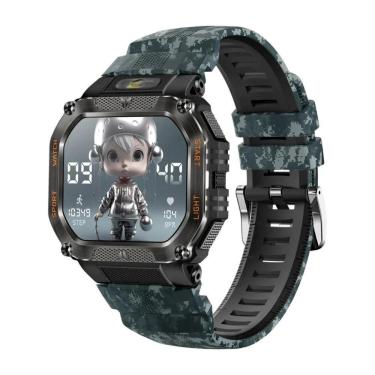 Imagem de Relógio P 85 Bluetooth Chamada Ao Ar Livre Robusto 3atm Ip68 Cinza