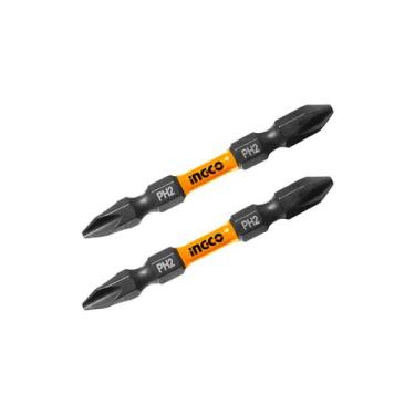 Imagem de Jogo Bits Torção PH2 65 mm 2 Peças INGCO, Acessórios, SDBIM72PH265