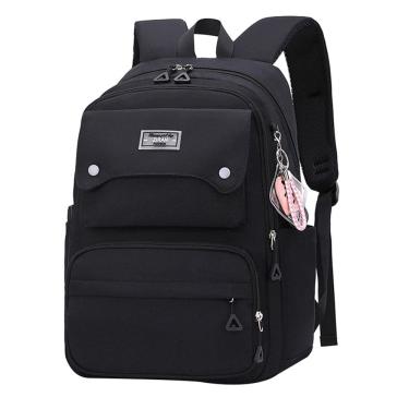 Imagem de Mochila JiaYou Teen Girls Casual School Travel 26L preta