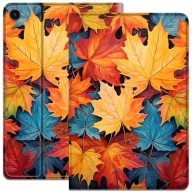 Imagem de Capa para Samsung Galaxy Tab A9+ 11 polegadas 2023, capa inteligente ultrafina e leve, capa protetora de couro PU, com suporte ajustável, para Galaxy Tab A9 Plus (SM-X210/X216/X218), folha de bordo