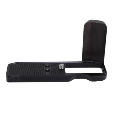 Imagem de GOWENIC X-M5 XM5 Handgrip, Alça de Suporte Em Forma de L para Câmera X-M5 XM5, Com Placa de Liberação Rápida Embutida Arca Abertura do Compartimento da Bateria e Chave do Obturador (Preto)