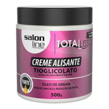 Imagem de Creme Alisante Oleo De Argan Forte 500gr - Salon Line