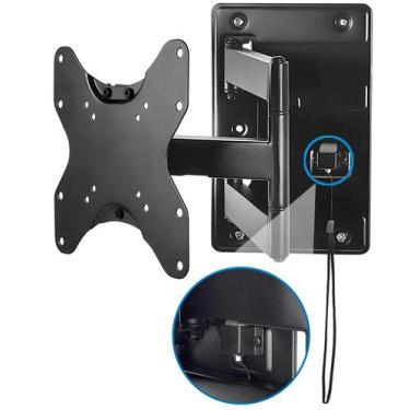 Imagem de Suporte de parede para TV Mount-It! RV bloqueável para TVs de 23 a 43 