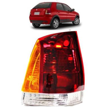 Imagem de Lanterna Traseira Palio 2004 2005 2006 Tricolor Lado Direito Passageir