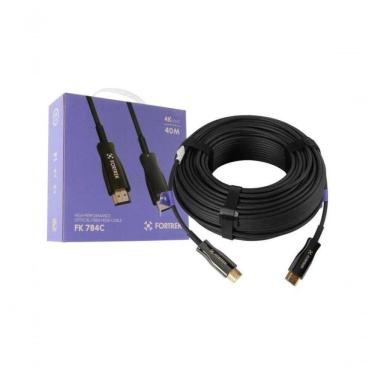 Imagem de Cabo Hdmi Fibra óptica 4k Fk 784c 40m Fortrek