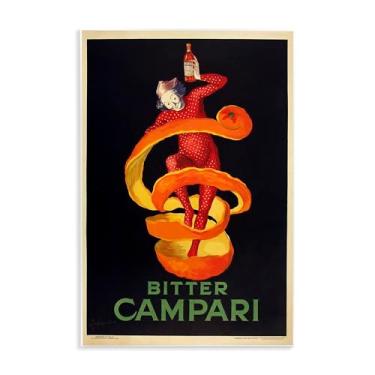 Imagem de Stupell Industries Design de arte de placa de parede Bitter Campari Advertisement por Marcus Jules, 15 x 10