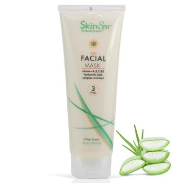 Imagem de SKIN SPA - Clay Face Mask, Skin Care Instant Detox Mud Mask, 8 Oz - Daily Deep Facial Cleansing, Detoxifies, Brightens, and Cleans Blackheads and Clogged Pores - Infused with Hyaluronic Acid, Amino Acids, Vitamin A, C, E, Comfrey Extract, and Sunflower Oil