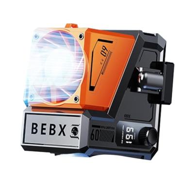 Imagem de NORMIA RITA 35 °C Resfriamento instantâneo e 199 níveis de velocidade Ventilador portátil cintura/pescoço/luz/clipe de saída USB 9000mAh vento super forte 307g leve trabalho ao ar livre prevenção de