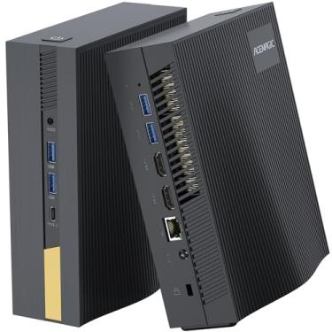 Imagem de ACEMAGIC Mini PC Core 11500B [Beat i7 11390H] 16GB DDR4 512GB NVME SSD Mini Computadores, Mini Desktop Tower Gaming PC Suporta WiFi6/BT5.2/Tipo C/HDMI/Ventilador/4K/Escritório/Mini Computador