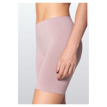 Imagem de Short Feminino sem Costura Loba/Lupo Cód: 41805-001, Nude, GG